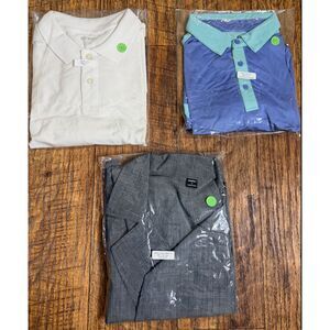 Men's Bundle#1: 3 Men's Polo Mix Size Large